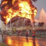 苫小牧　出光タンク爆発
